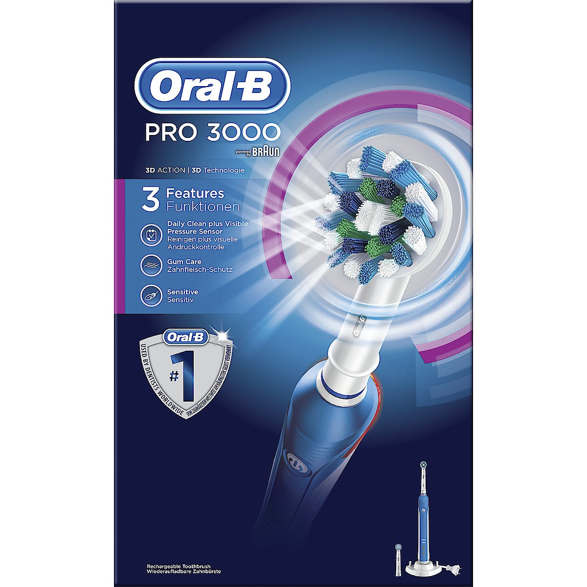 oral b pro 3000 blue