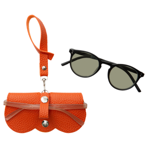 Mjukt glasögonfodral med clip