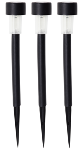 Solcellslampa 3-pack