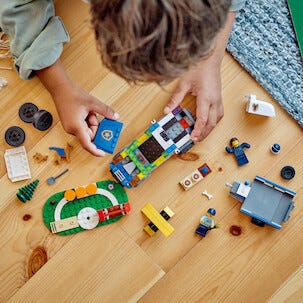 LEGO City Polisens mobila hundträning 60369, från 5 år