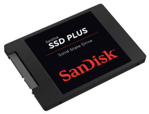 Hårddisk Sandisk SSD Plus 120 GB 