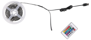 LED-list bil, RGB 16 färger, 5 V, USB, 2 m