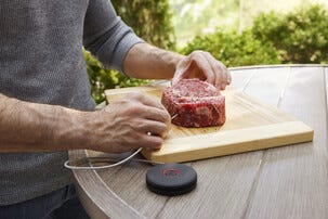 Weber smart stektermometer med sladd och Bluetooth