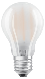 Dimbar LED lyspære E27 Osram, varmhvit