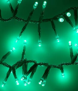 Ljusslinga med 250 LED 2,5 m, för inom- och utomhusbruk