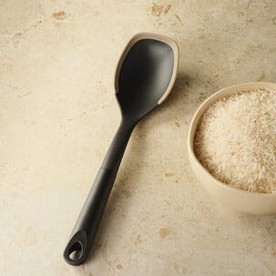 Sked glasfiber silikon svart, 30 cm