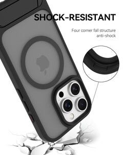 Exibel Kickstand iPhone 16 Pro Suojakuori jalustalla