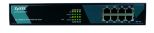 Zyxel GS1100-8HP nettverkswitch