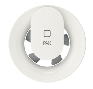 Pax Calima badrumsfläkt fuktstyrd, för vägg och tak