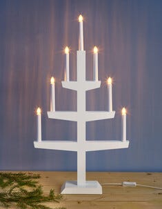 Adventsljusstake Hjortnäs