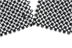 Skrapmatta, klippbar dörrmatta utomhus 43 x 57 cm 