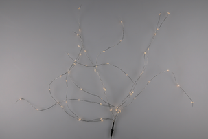 Ljusslinga LED för kruka, batteridriven, 80 cm