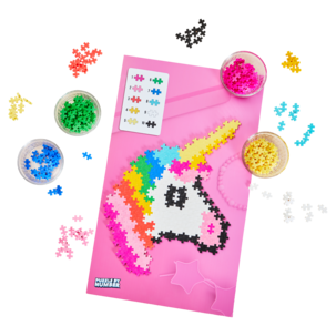 Plus Plus Puzzle By Number Unicorn 250 bitar, från 5 år