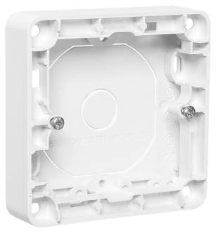 Elko RS forhøyningsramme for innfelt strømbryter 20 mm, Nordic Renhvit