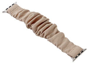 Anmiki Satin Apple Watch scrunchie klokkereim, 42, 44, 45, 46, 49 mm