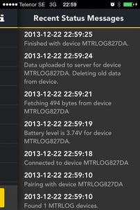Elektronisk körjournal MTRLOG Pro