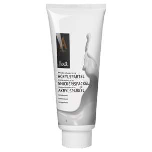 Yunik snickerispackel inomhus, vit, 200 ml