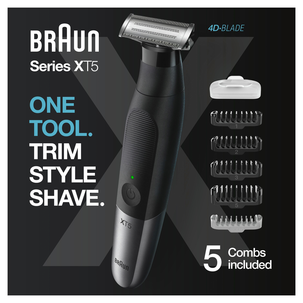 Braun Series XT5 rakapparat / skäggtrimmer / kroppstrimmer XT5100