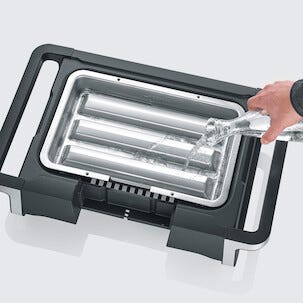 Severin Senoa DigitalBoost bærbar elektrisk grill, 3000 W