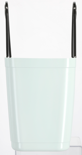 Hinza väska grön stor, Green Plastic