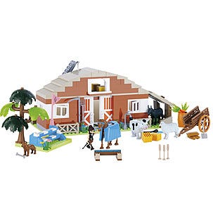 Cobi byggeklosser, stall