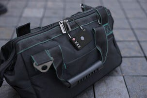MiLock Smart Anti-Loss TSA-lås til koffert, svart
