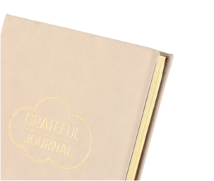 Dagbok Grateful Journal, beige