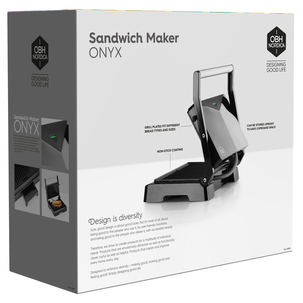 OBH Nordica Onyx smörgåsgrill