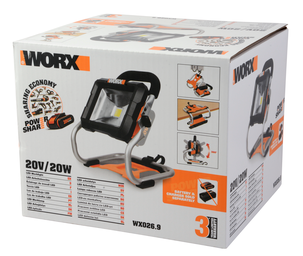 Arbetslampa Worx WX026.9