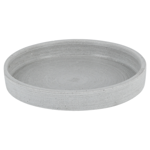 Blomfat 15,7 cm polystone grå