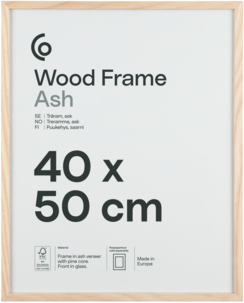 Fotoramme av FSC-merket tre på 40 x 50 cm