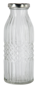 Glasflaska med skruvkork 4-pack