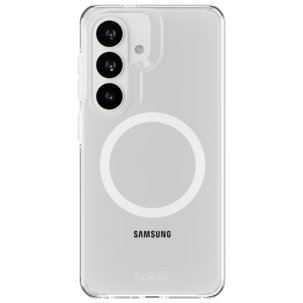 Holdit Transparent Case MagSafe för Galaxy S26+