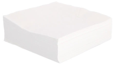 Duni hvite servietter 40 x 40 cm, 50-pakning