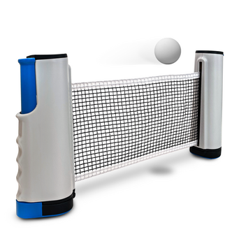 Pingisnät till vanligt bord, portabelt och utdragbart