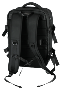 Ryggsäck med laptopfack, 22 liter, svart