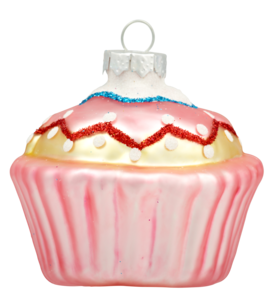Dekorationskulor Cupcake