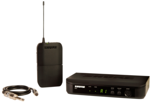 Trådlöst gitarrsystem, sändare och mottagare Shure BLX14E