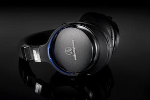 Audio Technica ATH-MSR7GM hodetelefoner med mikrofon