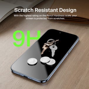 Belkin InvisiGlass Privacy iPhone 17 Air skjermbeskytter