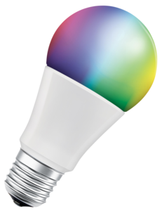 Ledvance Smart+ Normalpære RGBW, 800 lm, 10 W