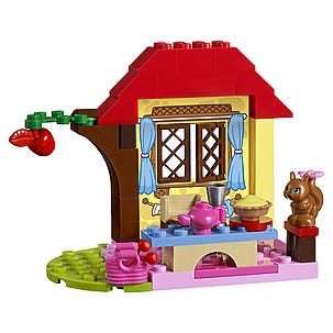 LEGO Juniors 10738, Snøhvits skogshytte