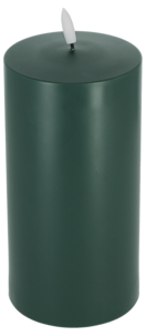 Blockljus LED med timer utomhus, grönt, Northlight