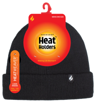 Mössa Heat Holders, herr svart