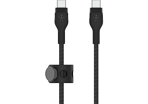 USB-C till USB-C laddkabel, Belkin BoostCharge PRO Flex, 2 m