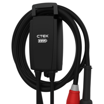CTEK Njord Go elbilsladdare 11 kW med väggfäste