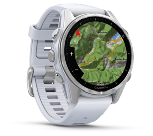 Garmin Fenix 8 träningsklocka med GPS vit, 43 mm