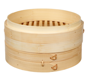 Ångkokare bambu, 20 cm