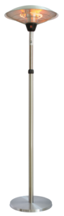 Terrassvärmare stående utomhus, 2100 W