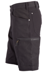 Arbeidsshorts stretch herre, svart